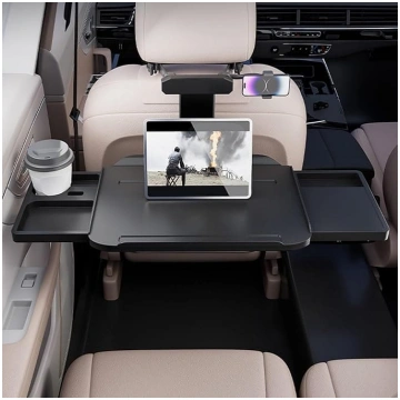 Folding Table Car Back Seat with Extendable Tray a