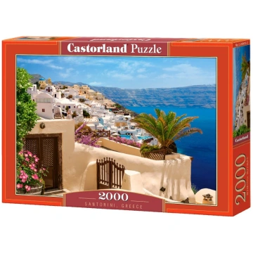 Puzzle 2000 pcs. Santorini, Greece CASTORLAND