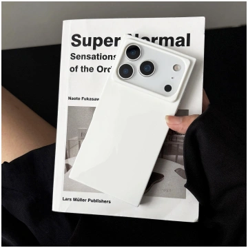 Luxury Soft Square Fluorescence Clear Shockproof C