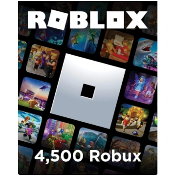 Gift Card Roblox 4500 robux ART#476863