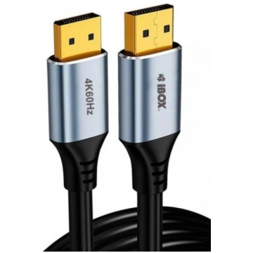iBOX DisplayPort ITVDP011 4K60Hz zlota wtyczka 1m 