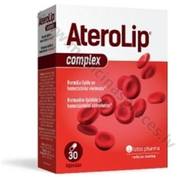 AteroLip complex. Iepakojumā 30 kapsulas