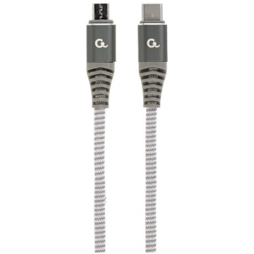 Cablexpert | Premium cotton braided USB Type-C to 