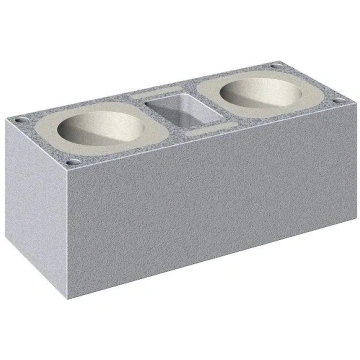 Divkanālu bloks + Ventilācija SCHIEDEL Rondo Plus 