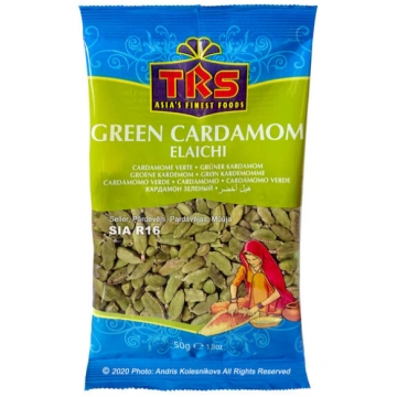 Kardamons - zaļais, Green Cardamom, TRS, 50 g