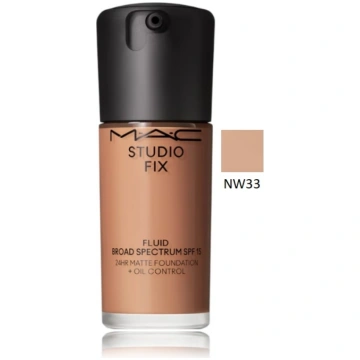 MAC Studio Fix Fluid SPF 15 matēts grima pamats - 