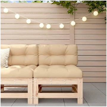 Homgoday Central Garden Sofa Solid Pine Wood Sofas