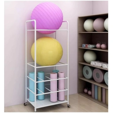 Jogas stabilitātes bumbu sienas plaukts, 160 cm, P