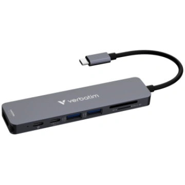 Dokstacija Verbatim USB-C Essentials Multiport Hub
