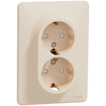 Dubultā kontaktligzda Schneider Electric Sedna Des