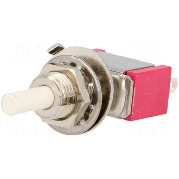 Switch: push-button | Pos: 2 | SPDT | 1A/125VAC | 