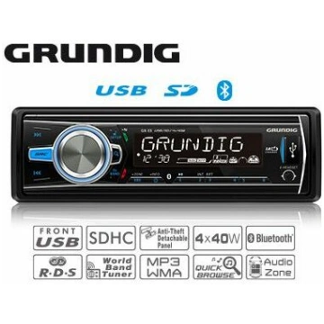 GRUNDIG GX-33 Automagnetola ar BLUETOOTH/USB/SD/AU