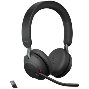 Vadu austiņas Jabra Evolve2 65, melna krās