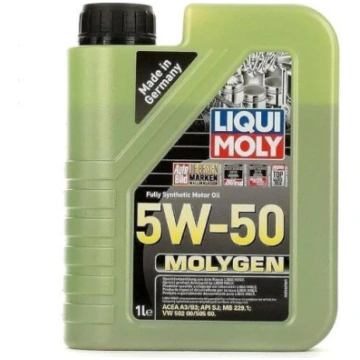 1L 5W-50 Molygen jaunās paaudzes motoreļļa LIQUI M