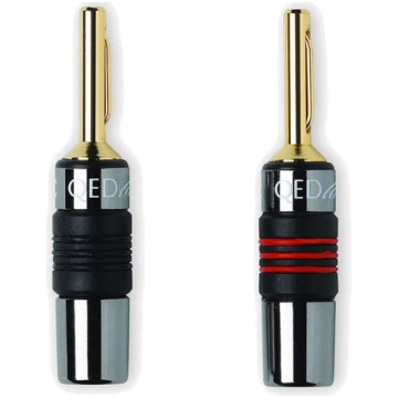 QED Airloc Metal 4mm Plugs
