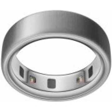 Oura Ring 4 smart ring, Brushed silver, size 8 JZ9
