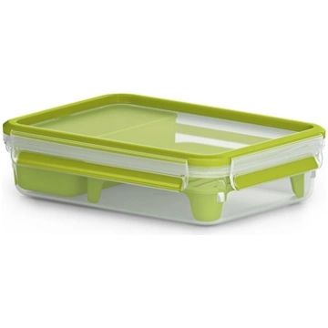 Emsa Clip&Go Brunchbox 518099 1,2l Transparent/Gre