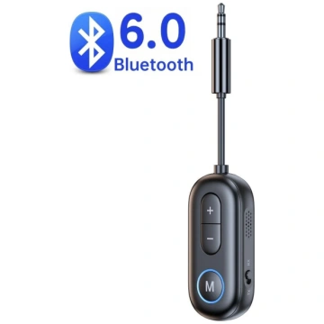 Bluetooth 6.0 Audio Raidītājs Uztvērējs 3.5MM AUX