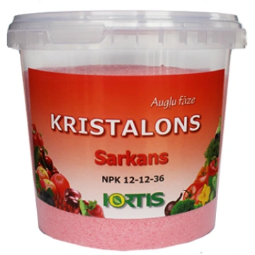 Mēslojums šķīstošs HORTIS Kristalons Sarkans 1kg 4