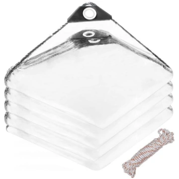 FOGAWA 3 x 5 m caurspīdīgs brezenta tents ar cilpā