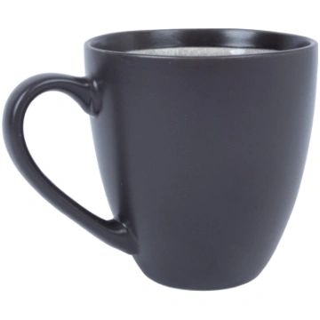 Krūze RITA 400ml, black/grey DH06106