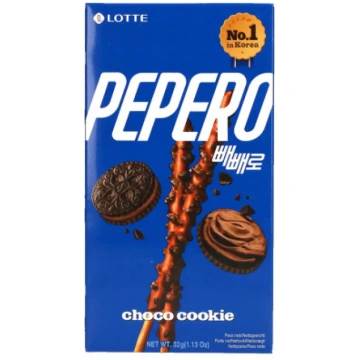 Cepumu standziņas Pepero Choco Cookie, 32 g Pepero
