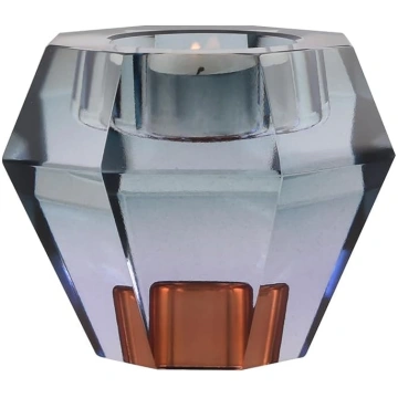 DONOUCLS Crystal Diamond Candle Holder, tumši zaļš
