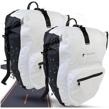 RED LOON Velosipēdu somas eBike White Set of 2 - P