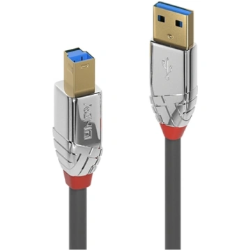 Lindy 0.5m USB 3.0 Type A to B Cable, Cromo Line 3