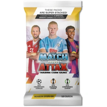 TOPPS kartītes 2026 Match Attax Packets, 76891 TOP