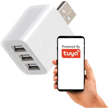 TUYA viedais mini slēdža USB kontaktligzdas adapte
