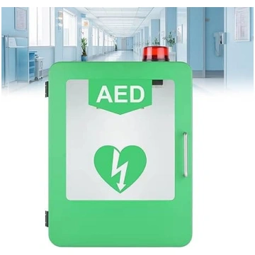 AED kabineta sienas stiprinājums pirmās palīdzības
