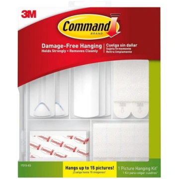 3M 17213ES Command attēlu iekārtošanas komplekts, 