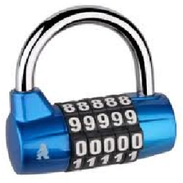 Slēdzene piekaramā ar šifru KWSS ASSA ABLOY SLOBKW