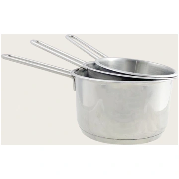 CASSERUOLE 3 PEZZI CON 1 MANICO INOX AR.CA