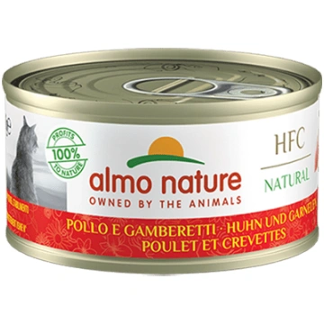Almo Nature HFC Natural Vista ar garnelēm konservi