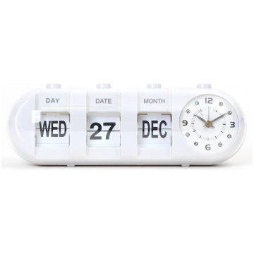 Platinet PZJ alarm clock Mechanical alarm clock Wh