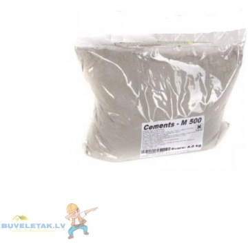 Cements pelēkais M-500 2 kg 01466