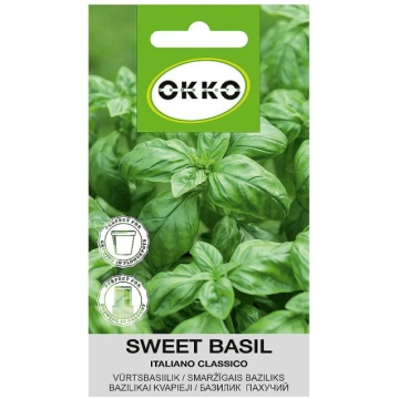 Sēklas Okko baziliki Italiano Classico, 0.5 g