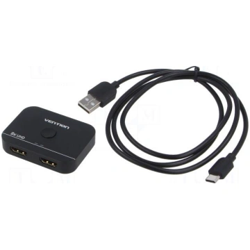 Splitter | HDMI 2.1 | 4K,8K | black | Input: HDMI 