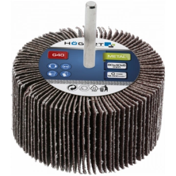 Lapiņu slīpripa 80x40x6mm, G60, HT8D021 HOGERT