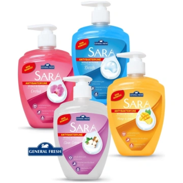 SARA Mydlo w plynie 500ml delikatna bawelna 590078