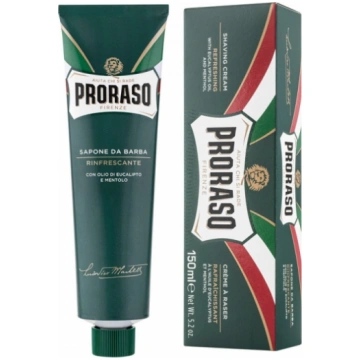PRORASO Green Shaving Soap bārdas putas tūbiņā M 1