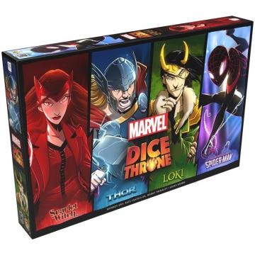 Lucky Duck Games Gra Dice Throne Marvel: Box 1 (Sc