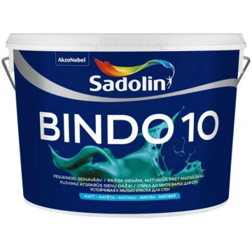 Krāsa sienām Sadolin Bindo10 10L 500614