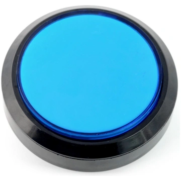 Push button 10cm - blue - flat OEM AN-12666