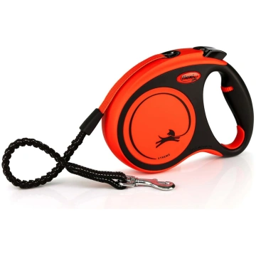 Pavada Xtreme oranža M Flexi, 5 m KERBL