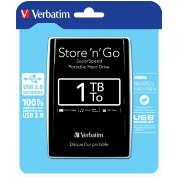 Verbatim Store "n" Go USB 3.0 pārnēsājams cietais 