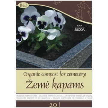 Organiskais komposts kapiem, 20 l Biohumus&Soil