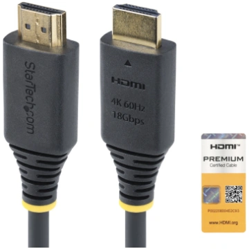 StarTech.com 1.5m (4.9ft) Premium Certified High S